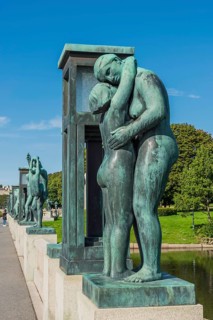 Mother-Daughter Sculpture by Gustav Vigeland