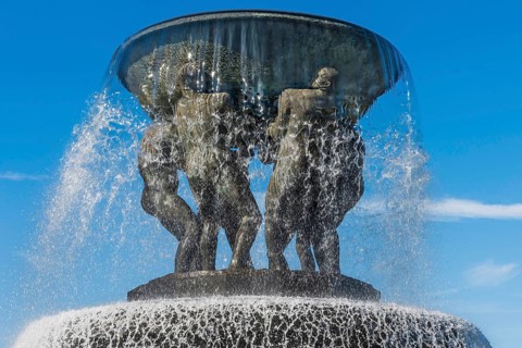 Fountain in Vigeland