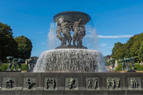 Fountain in Vigeland