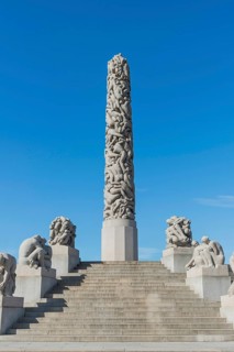 Monolith Sculpture by Gustav Vigeland