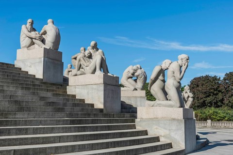 Monolith Sculpture by Gustav Vigeland