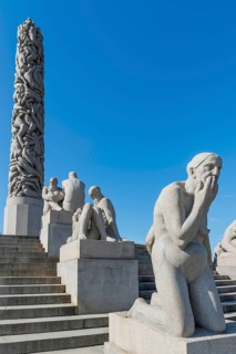 Monolith Sculpture by Gustav Vigeland