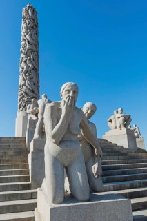 Monolith Sculpture by Gustav Vigeland