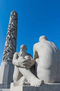 Monolith Sculpture by Gustav Vigeland