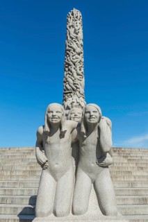 Monolith Sculpture by Gustav Vigeland