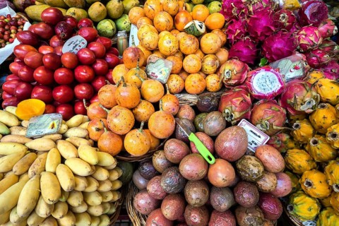Exotic fruit stall