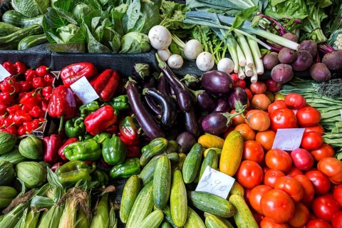 Exotic fruit stall