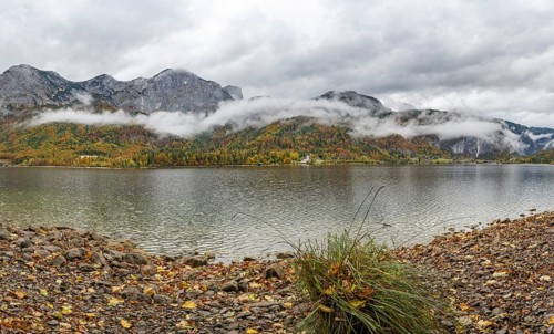 Morning atmosphere at Grundlsee