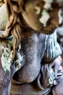 Weathered sculpture