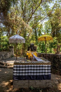 An abandoned temple and site in Bali