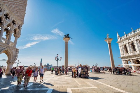 Columns on St Mark's Square