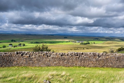 Hadrian's Wall at Walltown Crags