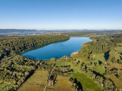 Aerial view of Mindelsee