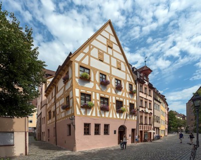 Historic half-timbered ensemble