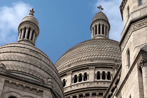 Domes of the Sacre Coeur Basilica