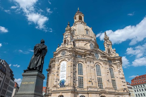 Monument to the reformer Martin Luther