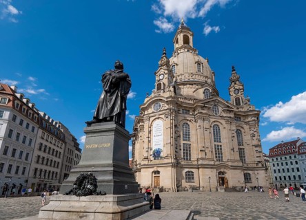 Monument to the reformer Martin Luther