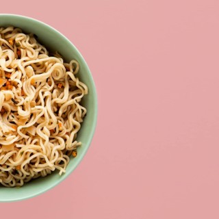 Close up view delicious ramen concept
