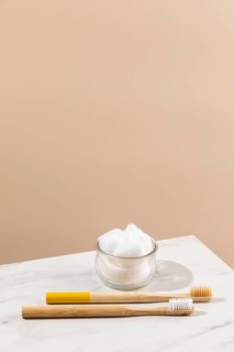 High angle toothbrushes cotton