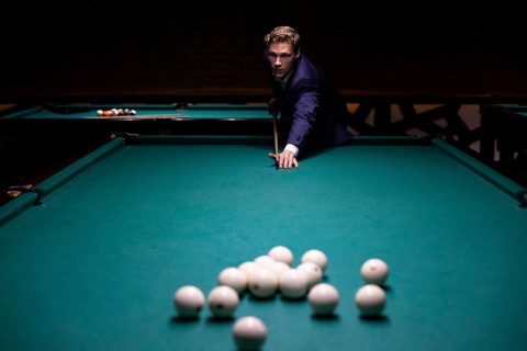 Medium shot guy with pool cue