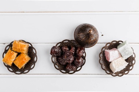 National turkish sweets cap