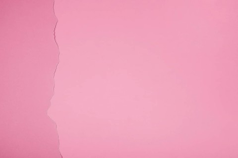 Paper surface with rupture