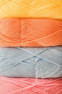 Skeins soft yarn