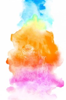 Splashes three bright colors