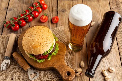 Tasty american beer composition