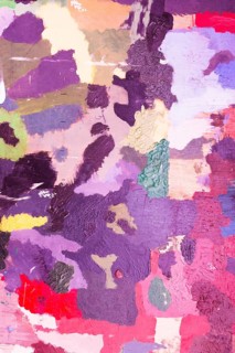 Bright multicolored acrylic abstract painting