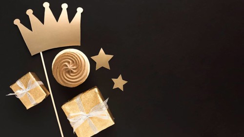 Copy space gifts