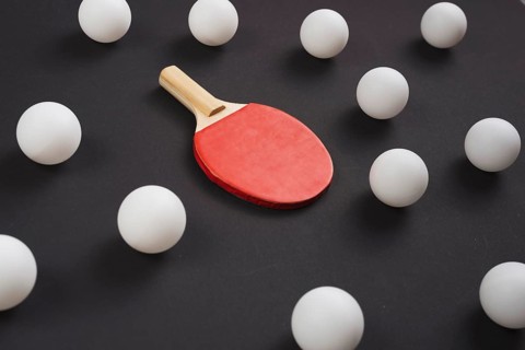 Modern ping pong equipment composition