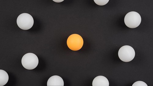 Modern ping pong equipment composition 3