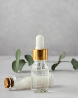 Serum bottle salt plant