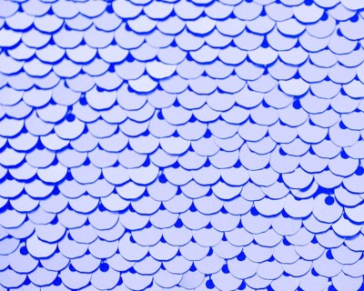 Top view textile with shiny sequins as background