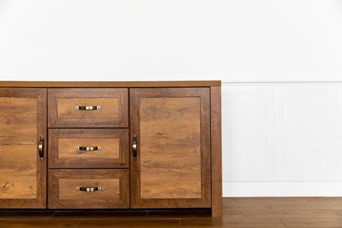Wooden piece furniture interior design