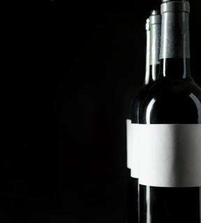 Bottles wine