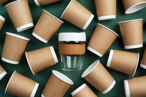 Composition wasteful disposable tableware