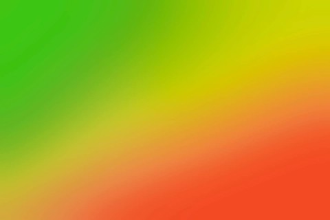 Gradated colors red green