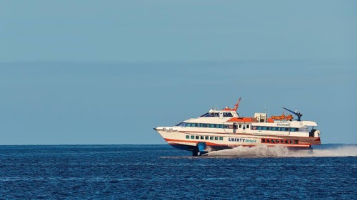 Hydrofoil at full speed
