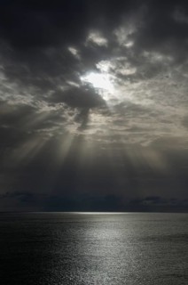 Dramatic cloud formation