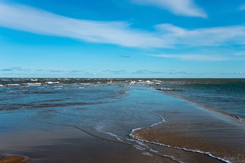 Meeting of North Sea and Baltic Sea