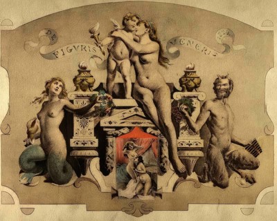 Erotic illustration by Edouard-Henri Avril