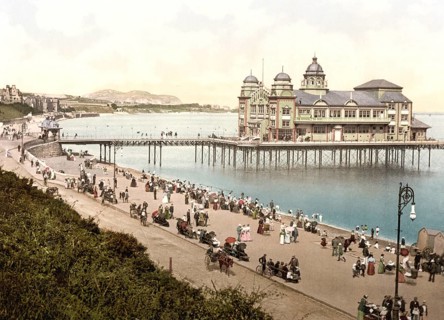 Pier and pavilion