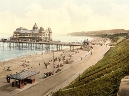 Pier and pavilion