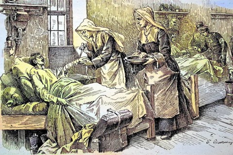 Deutsche Militaers im Deutsch-Franzoesischen Krieg 1870