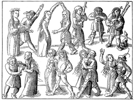 Dancing peasants