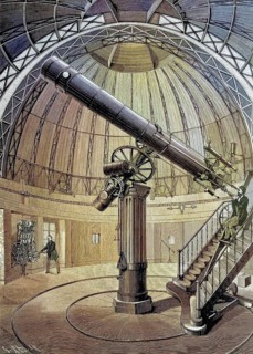 The observatory of the Kaiser Wilhelm University in Strasbourg