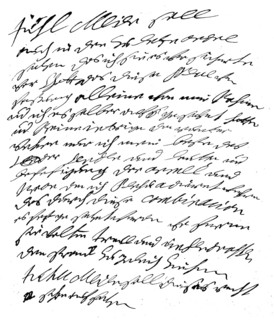 Concluding sentence of Friedrich Wilhelm I