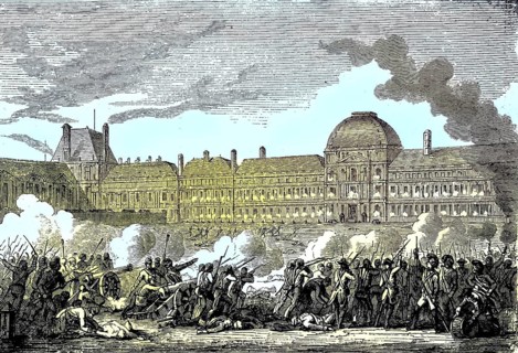 The uprising of 10 August 1792 was one of the decisive events in the history of the French Revolution. The storming of the Tuileries Palace by the National Guard of the insurgent Paris Commune and rev...